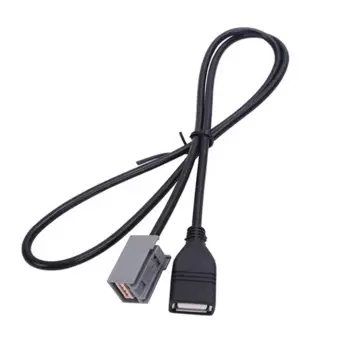 Кабель AUX-USB для преобразования данных USB-накопитель для Honda CR-V 2009-2013 Accord 2009-2013 для Odyssey 2009-2013, Женский кабель