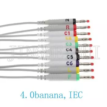 Кабель для ЭКГ AHA или IEC 3 метра