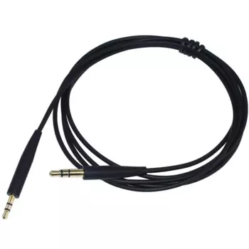 Кабель для наушников Bose QC35, кабель для наушников QC25 QC35 II QC45 Soundtrue Audio с 3,5 на, портативный кабель для записи, черный