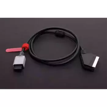Кабель для Wii к Scart RGBS Scart, кабель для преобразования видео игровой консоли в ретро стиле