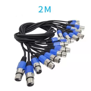 Кабель DMX 3-контактный 10 шт.