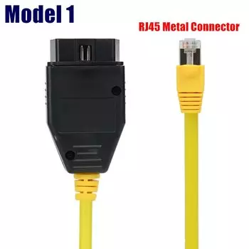 Кабель ENET для BMW F-Series ICOM OBD2, диагностический кабель для кодирования, кабель для передачи данных, кодирование для BMW Ethernet, простота подключения, скрытые данные