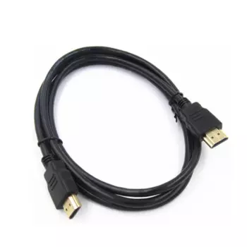 Кабель HDMI 100 шт./лот, видеокабели с золотым покрытием, 1,4, 1080P, 3D кабель для HDTV, сплиттер, коммутатор 0,5 м, 1 м, 1,5 м, черный