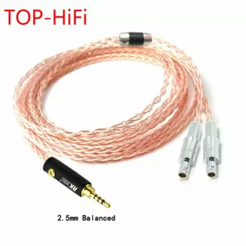 Кабель Hi-Fi 1,8 м, 6 футов, 2,5/3,5/4,4 мм/6,35/XLR, балансный 8-жильный кабель для наушников HD800, HD800S, HD820, HD 800