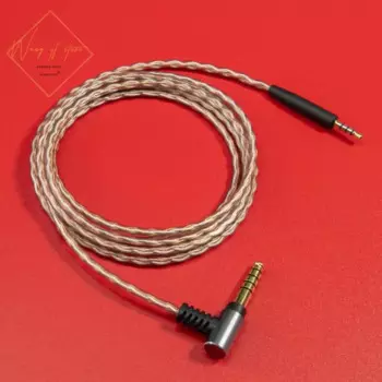 Кабель Hifi 6N для AKG K845BT K840KL Aurvana Live2 QC35 QC25 OE2 6N OCC 99.99997% 4,4 мм 2,5 мм 3,5 мм позолоченный