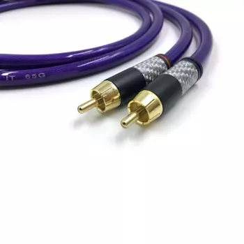 Кабель Hifi Van den Hul MC-SILVER IT 65 RCA для подключения аудио, позолоченный Удлинительный кабель RCA, высококачественный сигнальный провод