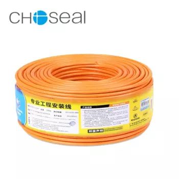 Кабель локальной сети Choseal QS6162, Cat6 гигабитный кабель, чистая бескислородная медь, высокоскоростной Ethernet-кабель «сделай сам»