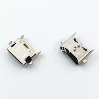 10 шт. Micro USB зарядный порт разъем штекер док-разъем гибкий кабель для Samsung Galaxy A21 A20S A215 A207 A2070 A215F