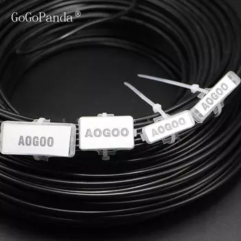 Кабельные стяжки GoGoPanda белые 100 шт.