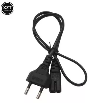 0,6 м 2ft-Prong Pin AC EU/US кабель питания, провод, проводник, шнур питания для настольного ноутбука
