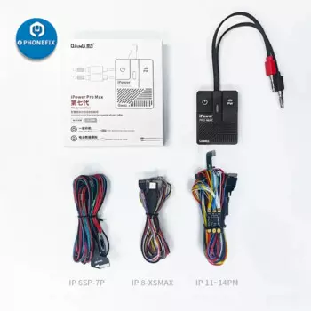 Кабель питания QIANLI iPower Pro MAX, Тестовый Кабель для материнской платы телефона, кабель источника питания постоянного тока для iPhone 6-13 14ProMax, тест аккумулятора с одной кнопкой