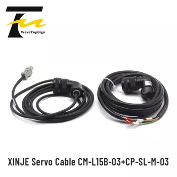 Кабель питания серводвигателя WaveTopSign CM-L15B-03 CM-L15B-05 Кабель кодировщика CP-SL-M-03 CP-SL-M-05 для XINJE MS5G