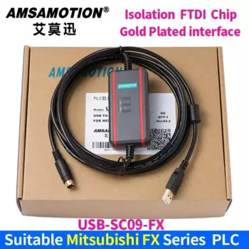 Кабель программирования для Mitsubishi FX1N/FX2N/FX1S/FX3U Series PLC
