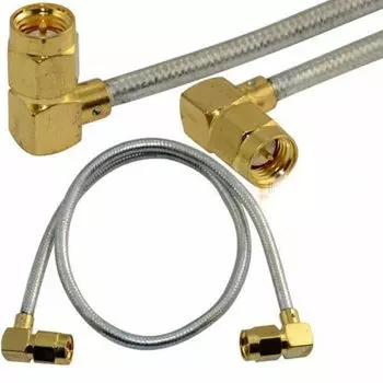 Кабель SMA Male Plug RA к SMA Male Right angle RG402 4 дюйма ~ 20 м TTVXO