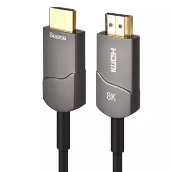 Кабель SZBITC HDMI 8K @ 60 Гц волоконно-оптический кабель HDMI-HDMI Ультра высокоскоростной HDR eARC 3D для HD ТВ-приставки проектора PS4