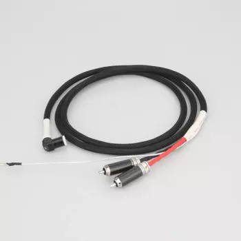 Кабель Tonarm, 5-контактный аналоговый кабель проигрывателей Phono DIN и RCA с посеребренным кабелем OFC