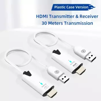 Кабель-удлинитель HDMI беспроводной, 1080P, 30 м