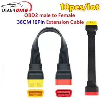 Кабель-удлинитель OBD2 16-контактный, 100 шт./партия