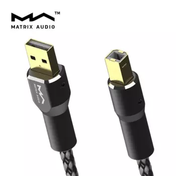 Кабель USB 2,0 с матрицей аудио A на B Hi-Fi аудио USB кабель (1,2 м)