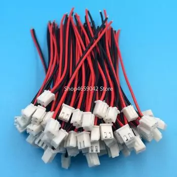 Кабель XH 2,54 JST 10 см 26AWG 2P