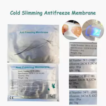 Качественная антифриз мембрана 28X28 см Коврик антифриз анткрио мембраны Cryo Cool для потери веса криотерапия