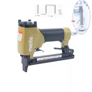 Пневматический степлер meite 1010F, пистолет для ногтей, инструменты U-типа 23GA