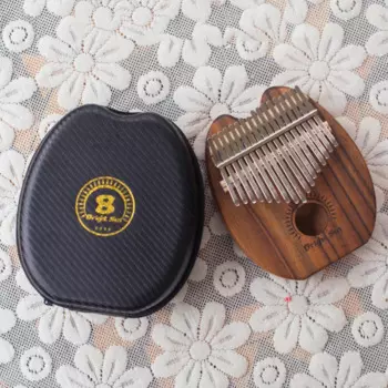 Kalimba 17 клавиш, африканская клавиатура с новым рисунком, креативная клавиатура для пальчикового пианино, музыкальные инструменты, дети, маримба дерево