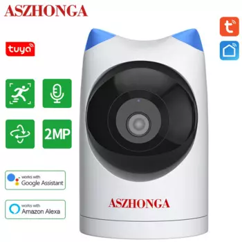 Камера видеонаблюдения ASZHONGA, 2 МП, PTZ, HD, 1080P