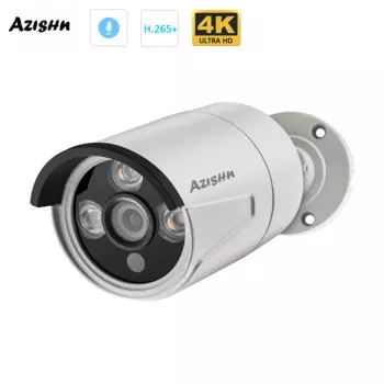 Камера видеонаблюдения AZISHN, 2,8 мм, 8 Мп, 4K, IP, IP66, H.265