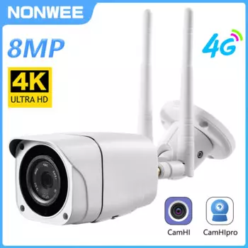 Камера видеонаблюдения с поддержкой 4K/8 Мп, IP66