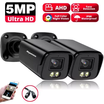 Камера видеонаблюдения Ultra HD 3000TVL полноцветная с функцией ночного видения, 5 Мп