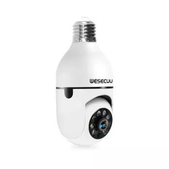 Камера видеонаблюдения WESECUU Беспроводная с поддержкой Wi-Fi и ии