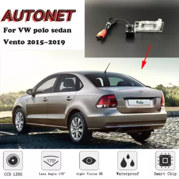 Камера заднего вида для Volkswagen VW polo sedan Vento 2015 2016 2017 2018 2019