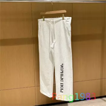 Kanye, спортивные штаны с русским слоганом и принтом для мужчин и женщин, серые спортивные штаны высокого качества на шнурке