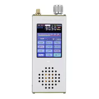 Карманный FM SSB SDR AM LSB USB портативный Радиоприемник из алюминиевого сплава с декодером ATS, 1 комплект
