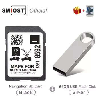 Карта памяти SMIOST 32 ГБ для GM 8561-8592 GPS-навигация США CAN MX Карты Обновление данных SD-карта Заводская OEM для Buick Cadillac