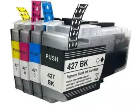 Картридж с пигментными чернилами с чипом для принтеров Brother MFC-J5955 J6955 J6957 J6959 HL-J6010D Europe LC427XL LC427