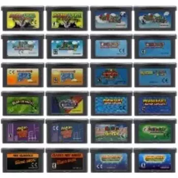 Картридж серии игры mMario GBA, картридж 32-битной игровой консоли, карта Super mMario Advance wWario Land 4 Kart для GBA
