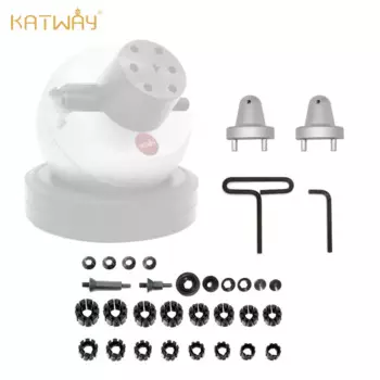 KATWAY 37 шт., большие тиски, шариковый аксессуар, изготовление ювелирных изделий, 10 кг, гравировальный блок, запасные части, инструменты для вырезания ювелирных изделий HH-A03DP