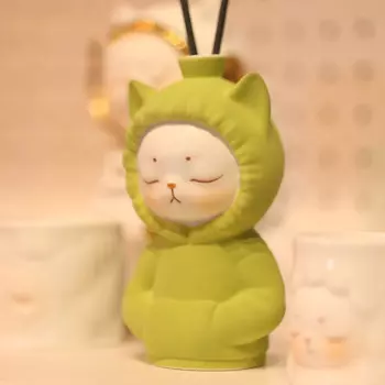 Kawaii мигрирующая птица керамика соус контейнер серия Нико флорет ароматерапия бутылка Коллекционная модель куклы игрушки реальный снимок