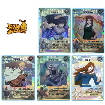 Kayou Naruto Sp Lr Series сасуке Узумаки Наруто Аниме персонажи редкая Бронзирующая коллекция флэш-карта Мультяшные игрушки Рождественский подарок
