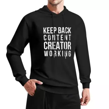 Keep Back Content Creator Рабочий пуловер с капюшоном мужская одежда уличная мужская спортивная одежда