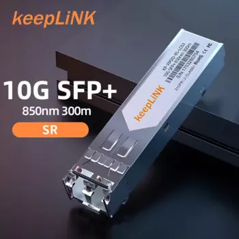 KeepLink SFP + 10GBASE-SR 850нм 300 м DOM Дуплексный LC/UPC MMF оптический модуль приемопередатчика
