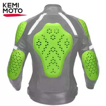 KEMIMOTO CE комплект защитного снаряжения, задняя броня, защитная накладка на локоть, плечо, противоударные вставки для мотоциклетных курток, спорт на открытом воздухе