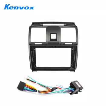 KENVOX 2 Din Автомобильный радиоприемник 9 дюймов, лицевая рамка для УАЗ Патриот 2012 2016, центральная панель управления, лицевая панель, стереосистема, комплект приборной панели