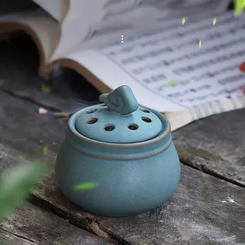 Керамическая горелка для благовоний, современный подарок, электрическая фарфоровая горелка для благовоний, декоративная Восточная портативная комнатная подставка