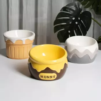 Керамическая миска для домашних животных, моделирующая кормушка для собак и кошек, миски для питья
