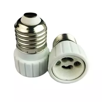 Пластиковый переходник E27 в GU10 Wee