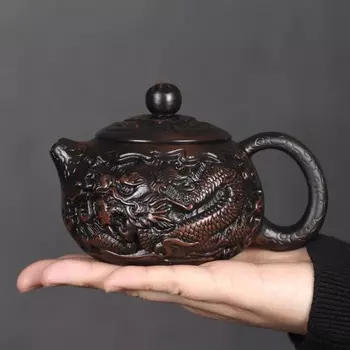 Керамический чайник Jianshui с драконом