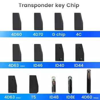 KEYYOU 4D ID40 ID44 ID46 ID63 40 бит/80 бит ID48 ID60 стекло ID70 ID8E T5 4C G чип Автомобильный Транспондер дистанционный Автомобильный ключ пустой чип